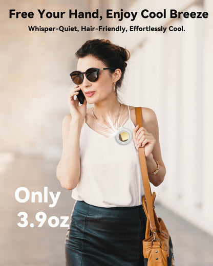 Connexg Portable Clip On Silent Mini Bladeless Fan