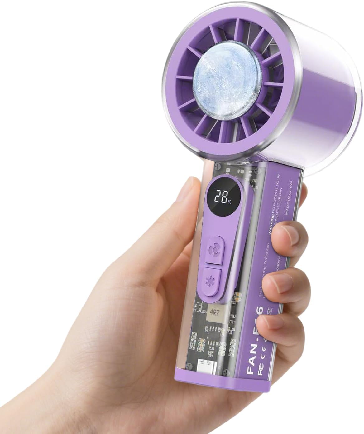 Connexg Portable Cyber-Transparent Cooling Fan