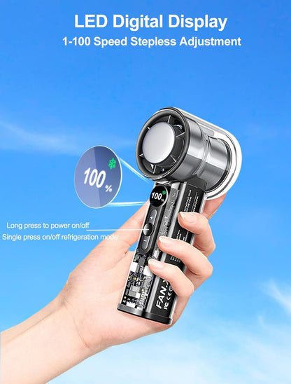 Connexg Portable Cyber-Transparent Cooling Fan