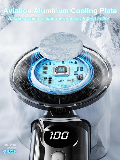 Connexg Portable Cyber-Transparent Cooling Fan