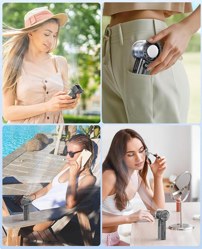 Connexg Portable Cyber-Transparent Cooling Fan