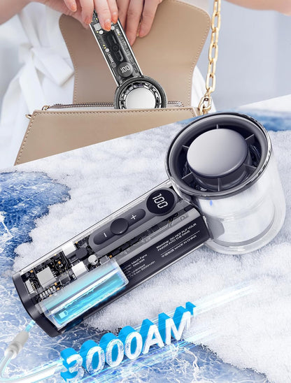 Connexg Portable Cyber-Transparent Cooling Fan